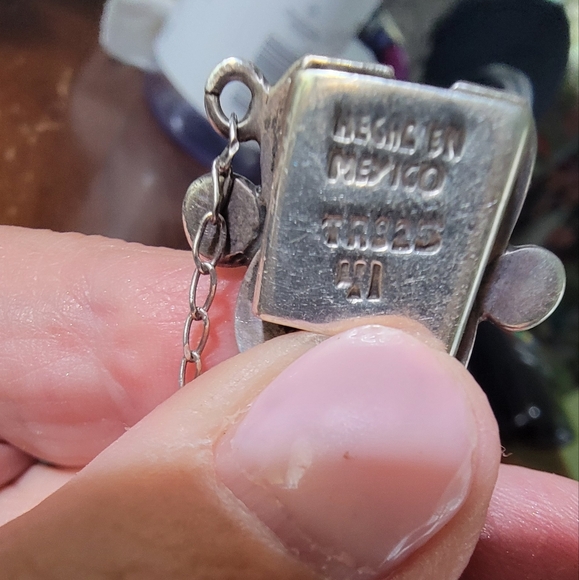 Vintage 925 Sterling Silver Bracelet made in Mexico 80 grams - Picture 7 of 16